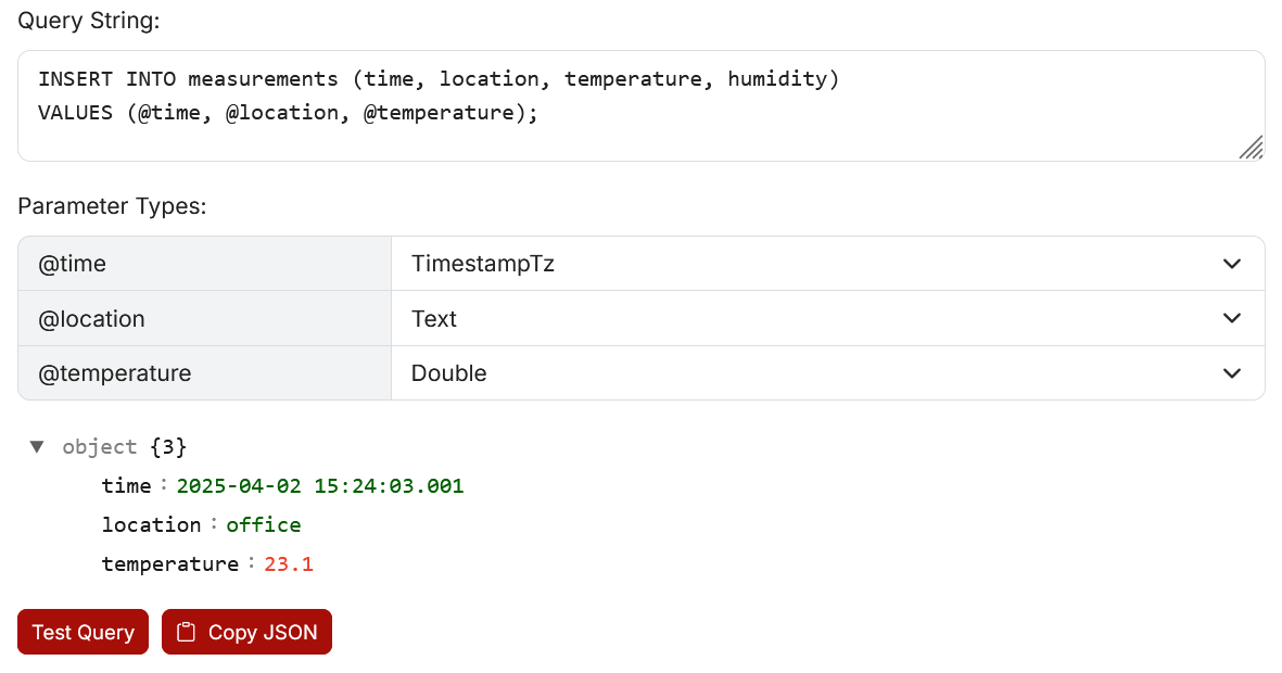 SQL Test Query